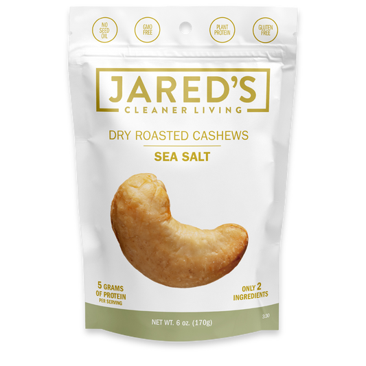 Dry Roasted Cashews with Sea Salt